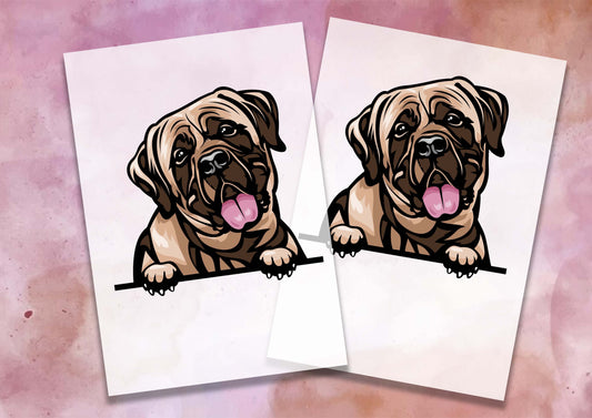 Dog DTF Transfers, Ready To Transfer, DTF Prints,