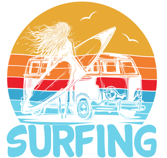 Surfing Girl