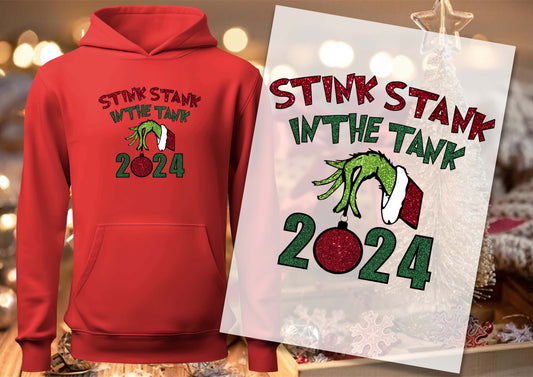 Stink Stank in the Tank 2024 DTF Transfers, Ready To Transfer, DTF Prints,