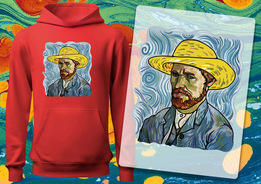 Vincent van Gogh DTF Transfers, Ready To Transfer, DTF Prints,